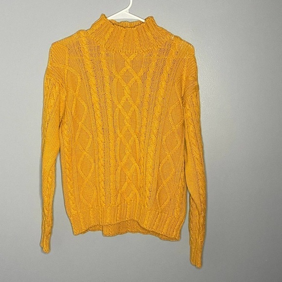 Vintage Princeton Club 100% cotton Cable Knit Sweater Small - Picture 2 of 6